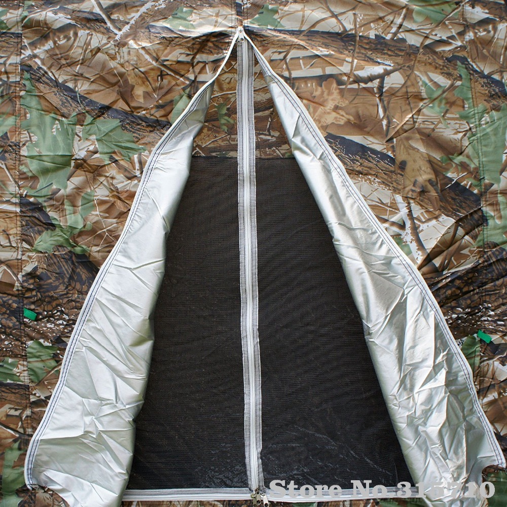 Cheap Goat Tents Camouflage Camping Hiking Easy Setup Instant Pop up Tent Portable carry silver coated anti UV outdoor travel family tent Tents 